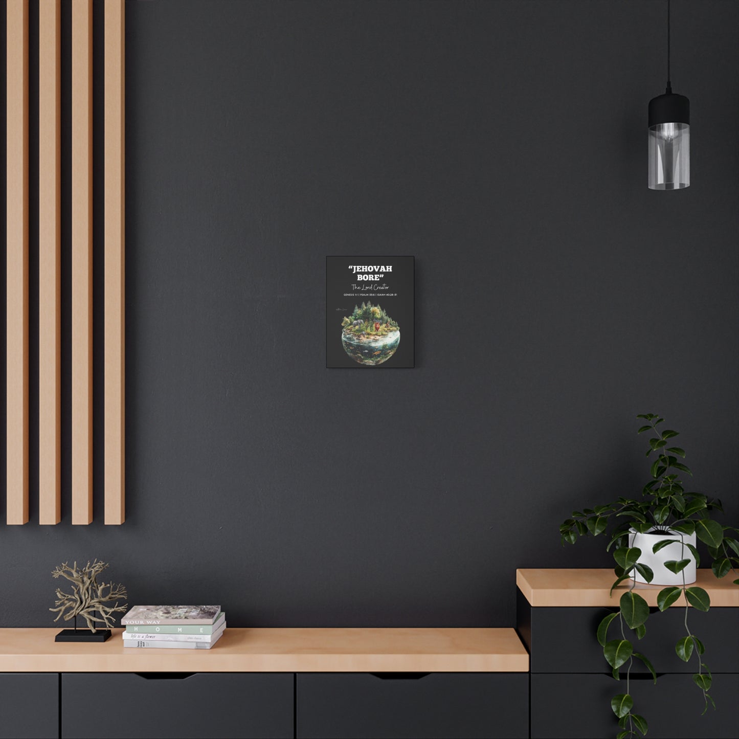 Jehovah Bore Wall Art Canvas
