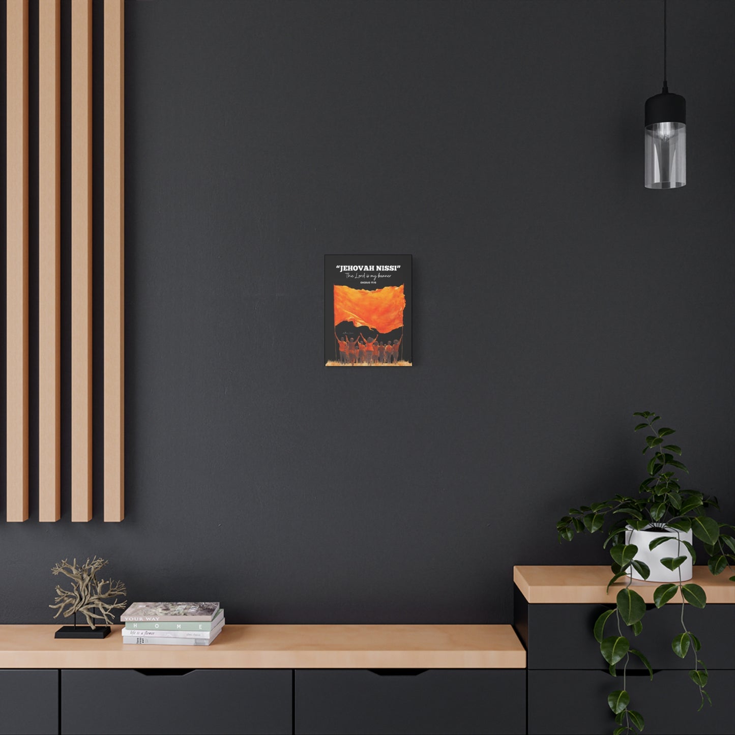 Jehovah Nissi  Wall Art Canvas