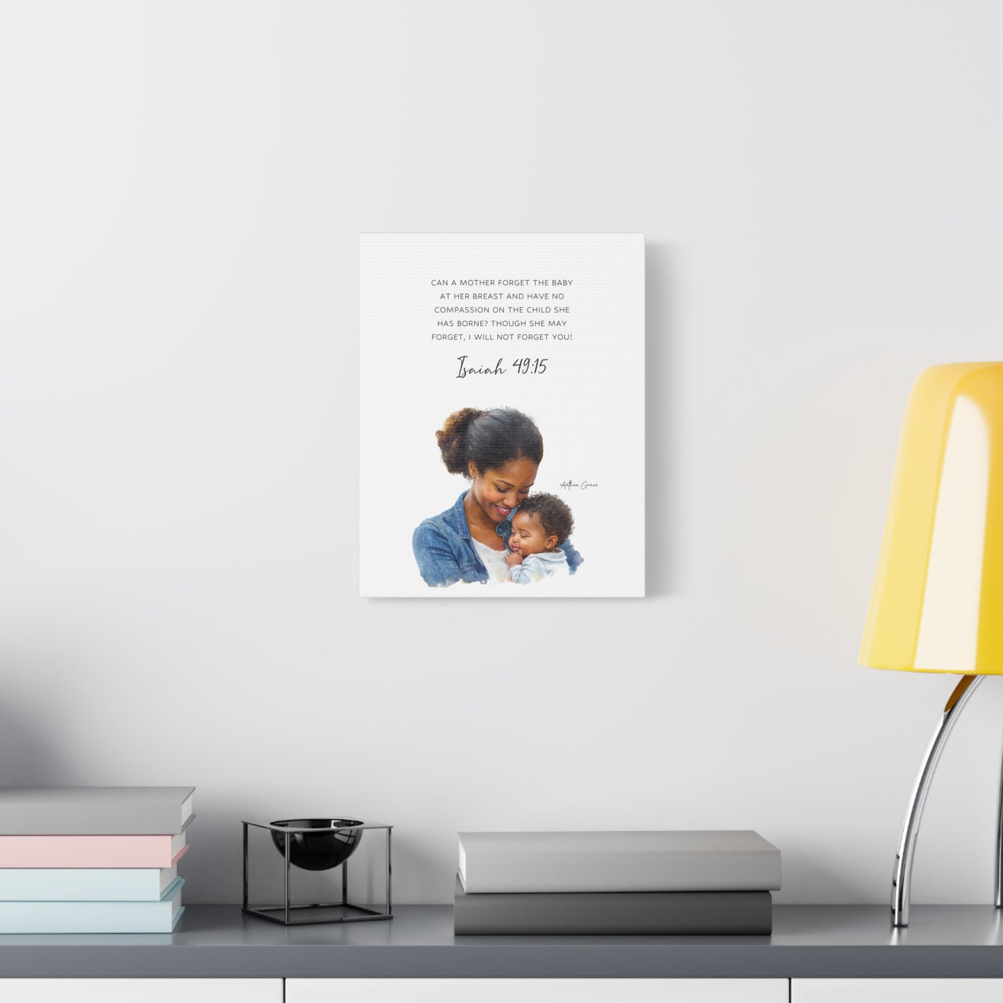 Isaiah 49:15 Wall Art Canvas
