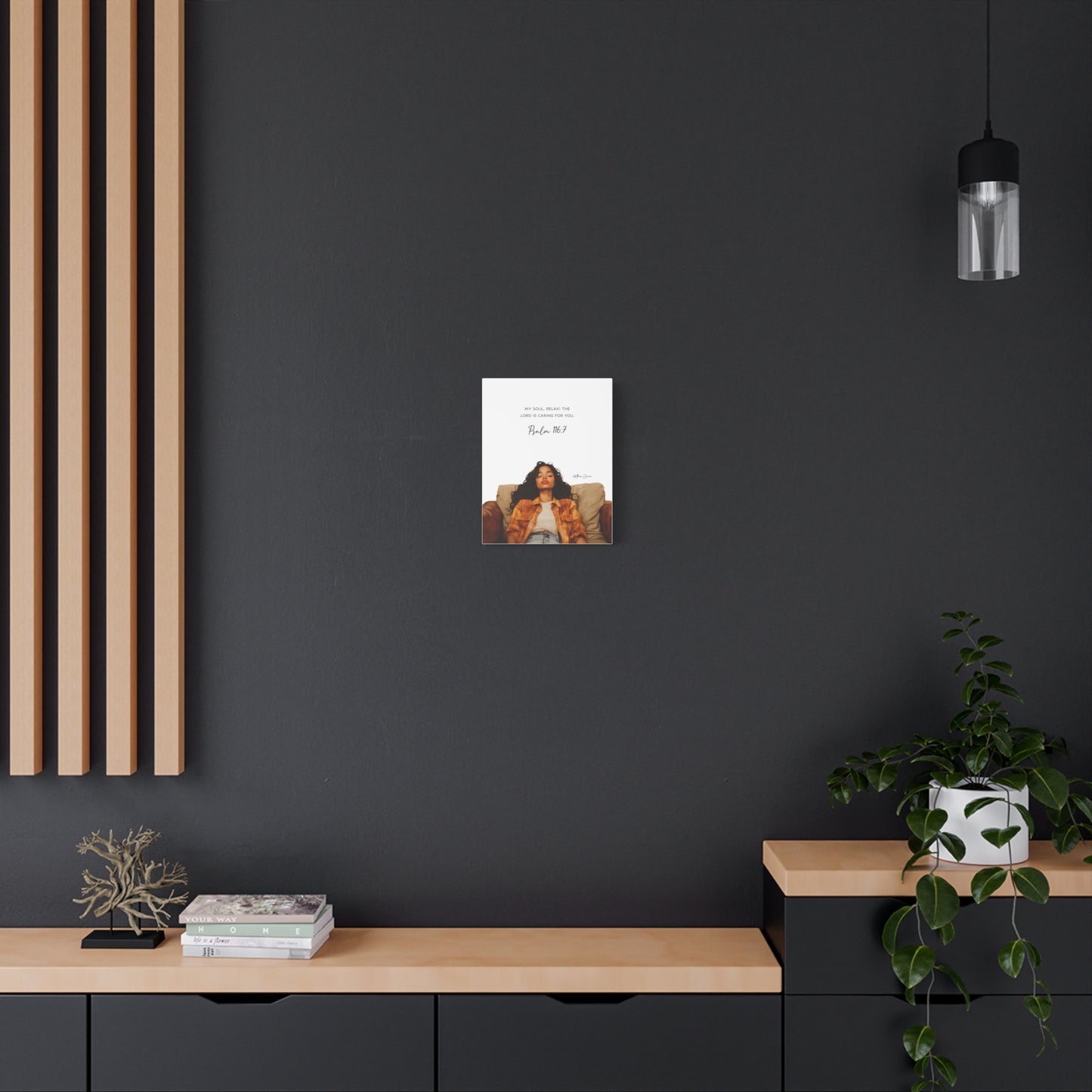 Psalm 116:7 Wall Art Canvas