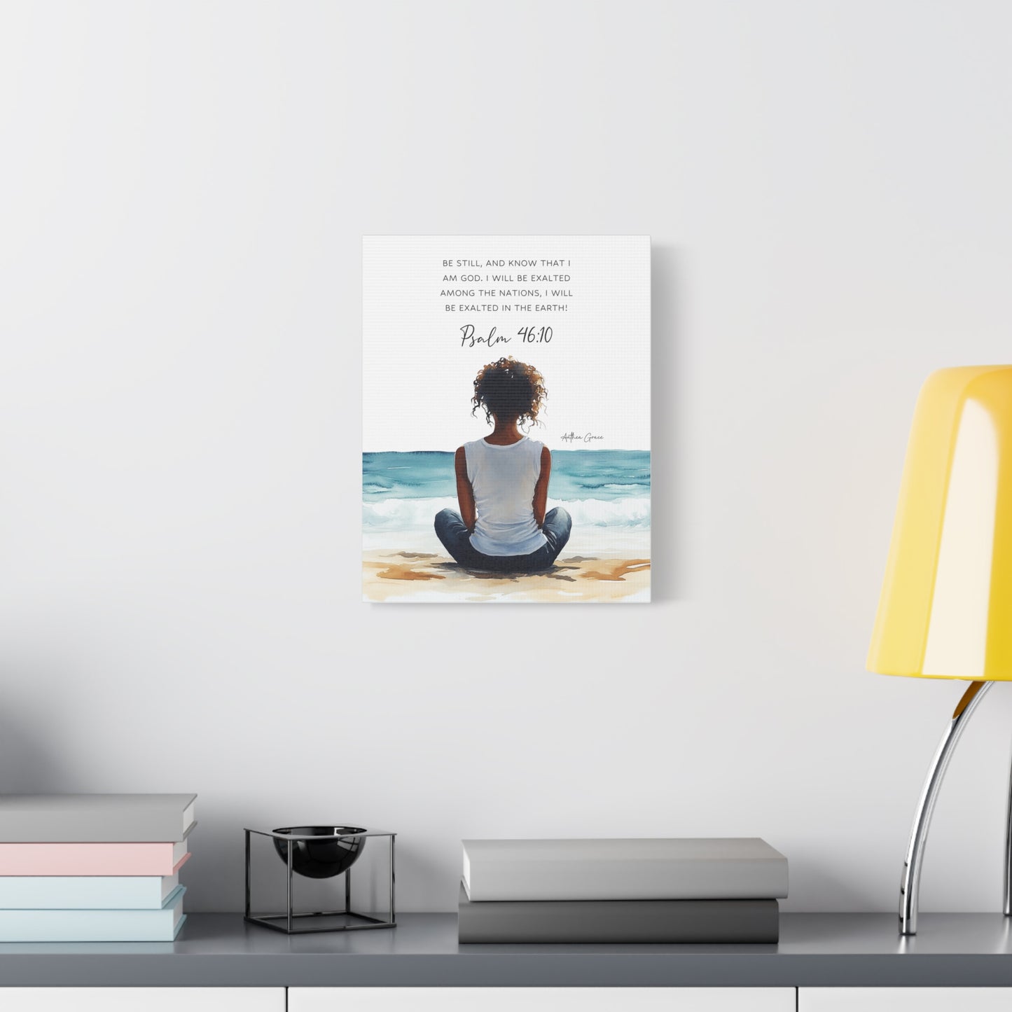 Psalm 46:10 Wall Art Canvas